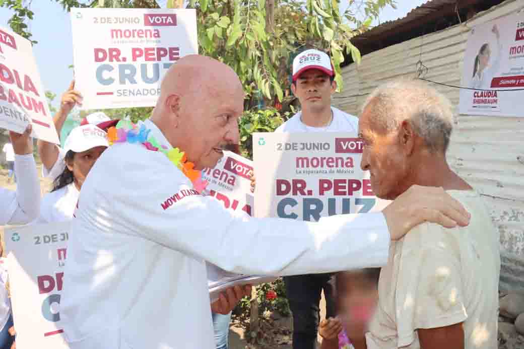 Desde el Senado, junto con Claudia Sheinbaum y Eduardo Ramírez, lograremos más bienestar y progreso para los adultos mayores: Dr. Pepe Cruz