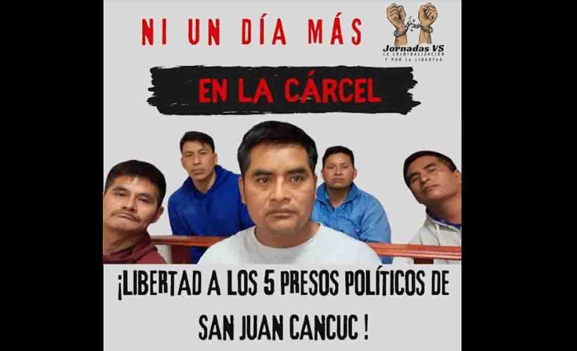 Presos de San Juan Cancuc claman justicia por ser encarcelados injustamente