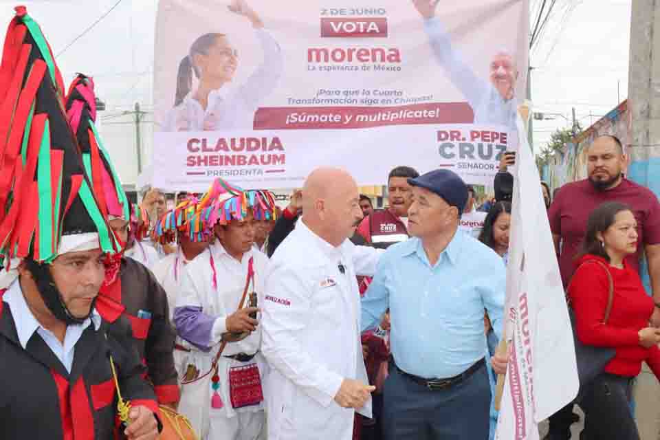 Desde el Senado construiremos progreso y bienestar por Chiapas: Dr. Pepe Cruz