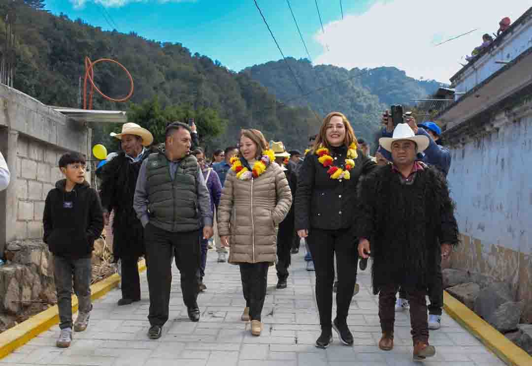 Inauguración de la calle Huitepec en Selva Natividad 2 mejora la movilidad y calidad de vida de los vecinos