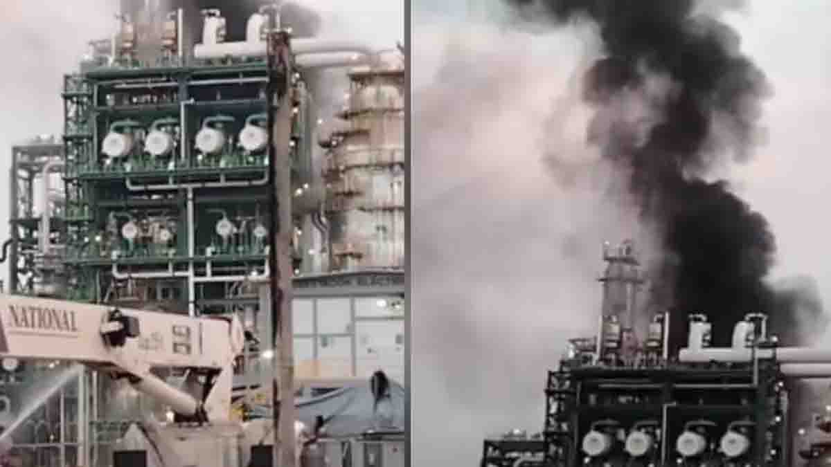 Falla en Dos Bocas provoca incendio