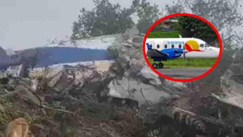 Localizan avión desaparecido con 15 personas, no hay sobrevivientes