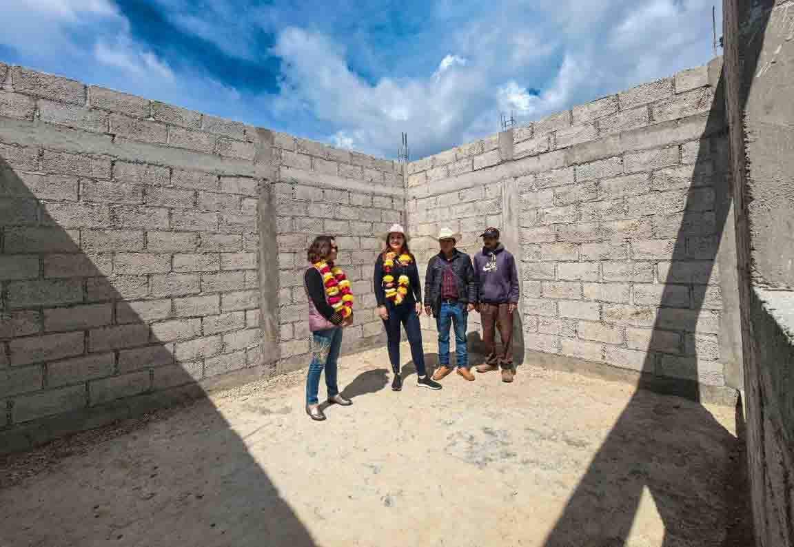 Muros firmes transforman viviendas en la comunidad de Napité