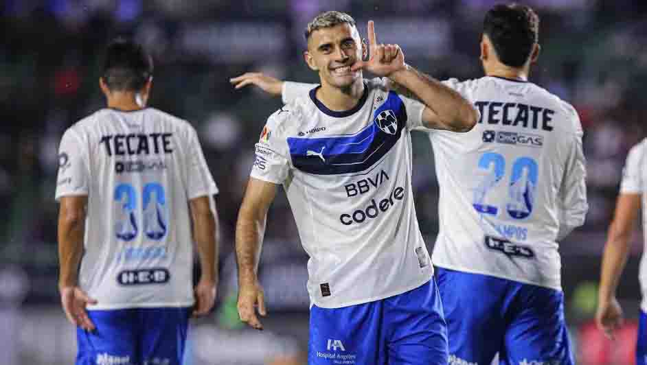Rayados le dio una paliza a Mazatlán en el que sería el último juego de Berterame
