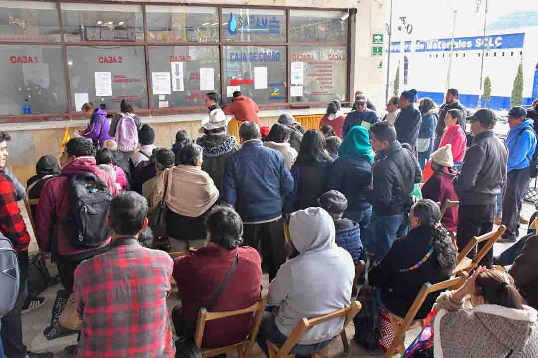 Aclara Tesorería Municipal procesos de pago y atención a personas adultas mayores en San Cristóbal