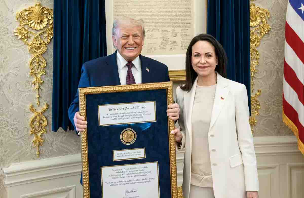Trump busca que María Corina Machado se integre a la transición en Venezuela