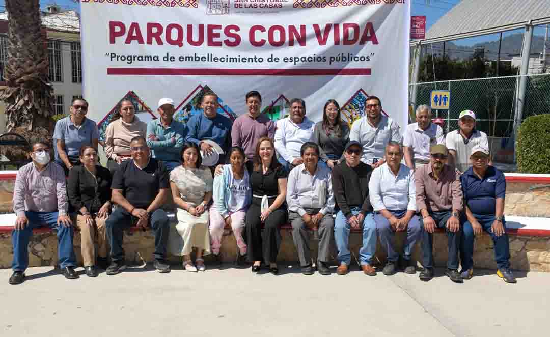 Arranca programa “Parques con Vida” para rescatar espacios públicos en San Cristóbal