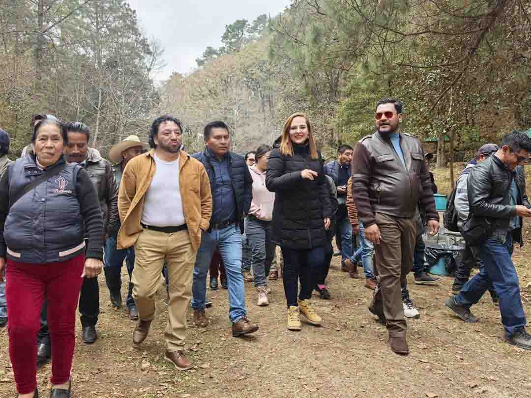 Cumplimentan amparo 1493/2019 con recorrido por la Reserva Quemvó Cuxtitali
