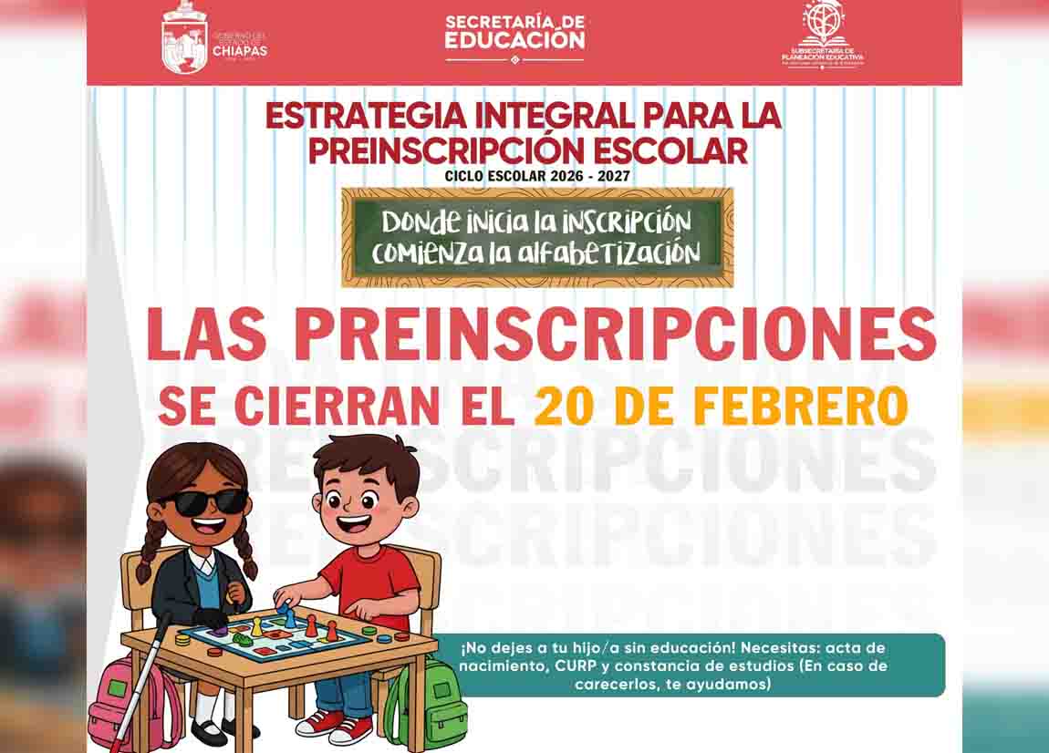 Asegura tu espacio: recta final de preinscripciones