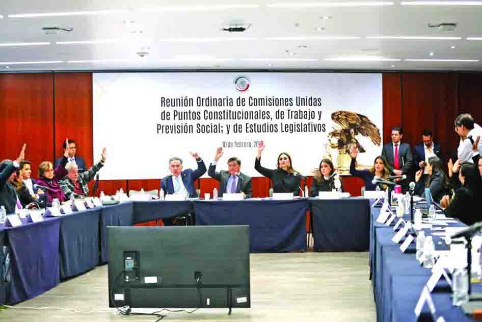 Reforma laboral avanza, pero va con claroscuros; avalada en comisiones unidas