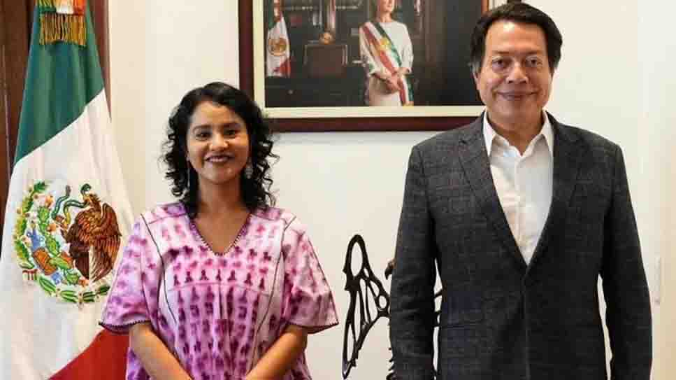 Mario Delgado designa a Nadia López García en lugar de Marx Arriaga