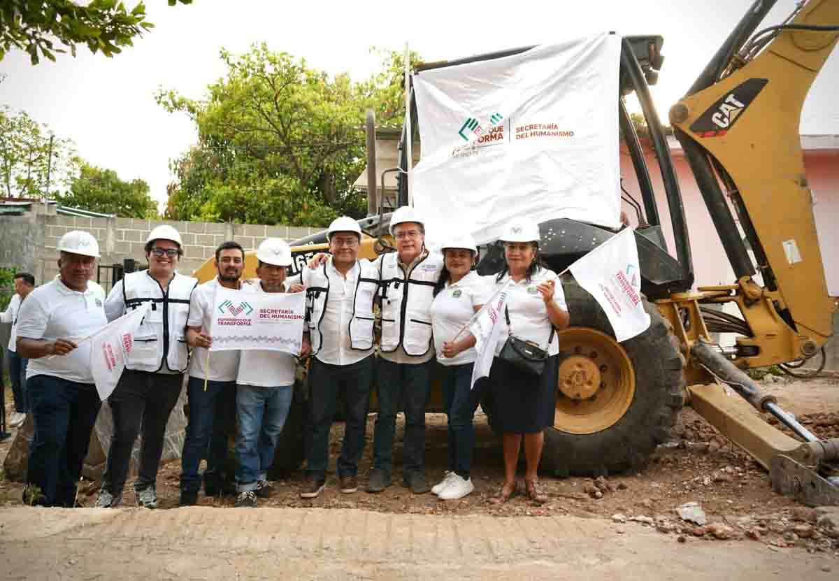 Arranca el programa Calles Humanistas en la colonia 27 de Febrero