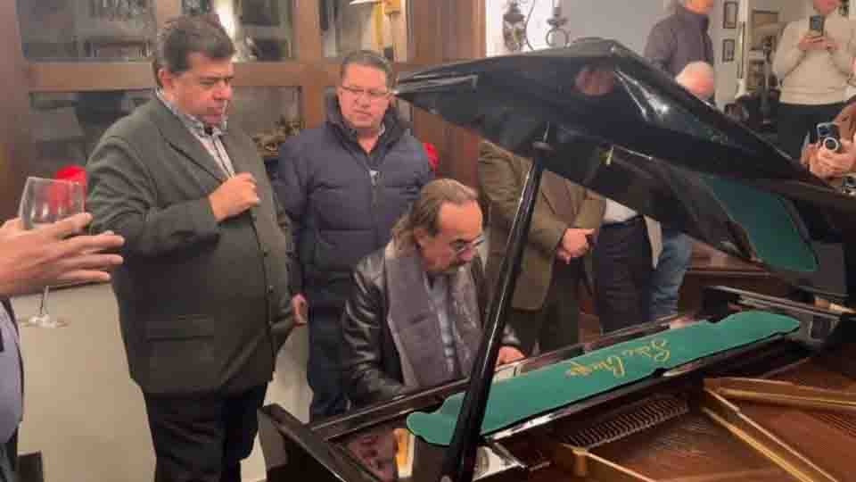 Derroche, música y copas: el morenista Pedro Haces arma lujosa fiesta en su rancho para políticos, cantantes y concierto privado de Di Blasio