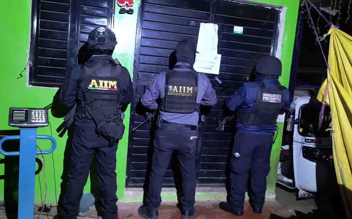 En San Juan Cancuc, detienen a presuntos narcomenudistas y aseguran 3 inmuebles durante cateos: FGE
