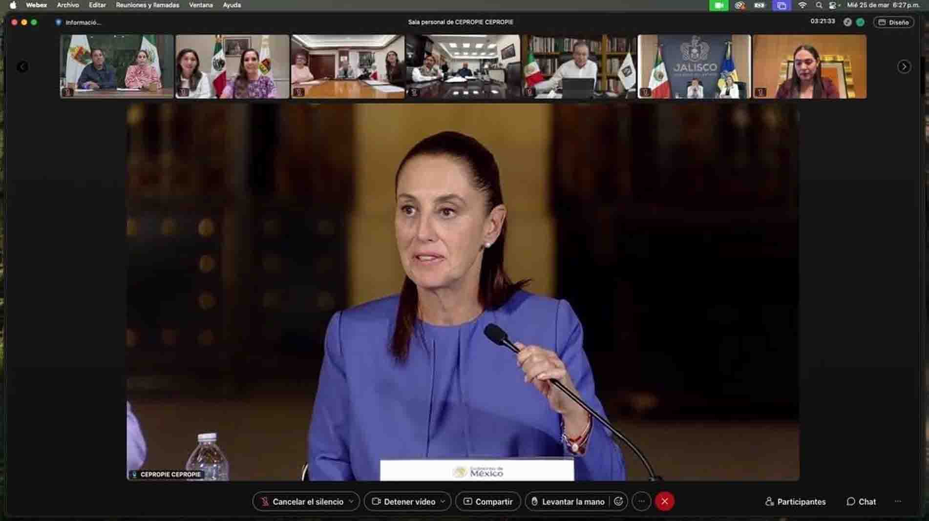 Eduardo Ramírez respalda estrategia de Claudia Sheinbaum en favor de la igualdad y la seguridad de las mujeres
