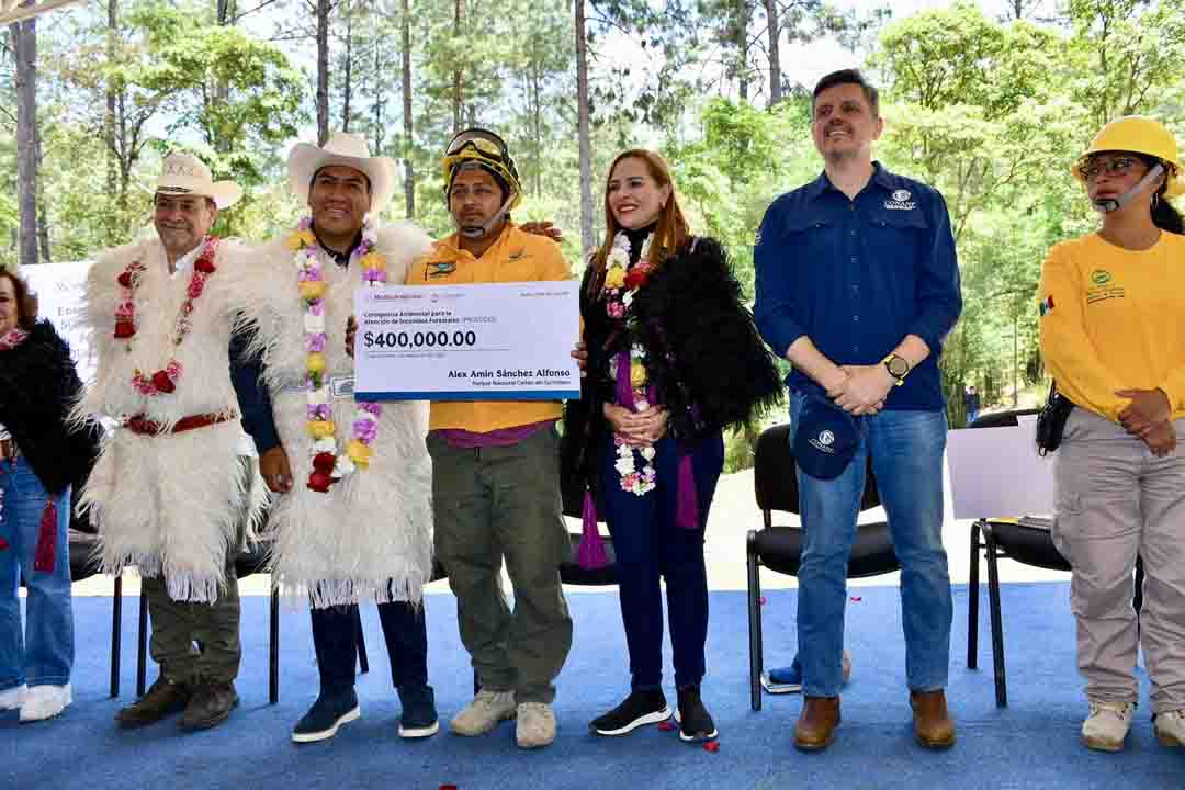 Fortalecen conservación ambiental en San Cristóbal con entrega de apoyos y certificación comunitaria