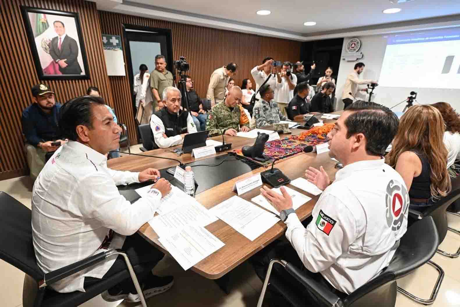 Eduardo Ramírez fortalece coordinación para prevenir y combatir incendios en Chiapas
