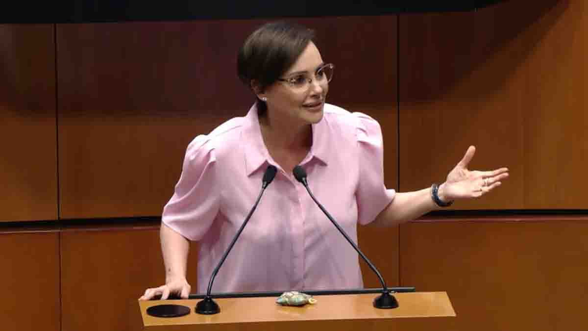 Lilly Téllez llama “cerdos” a los senadores de Morena tras defender a la gobernadora Maru Campos