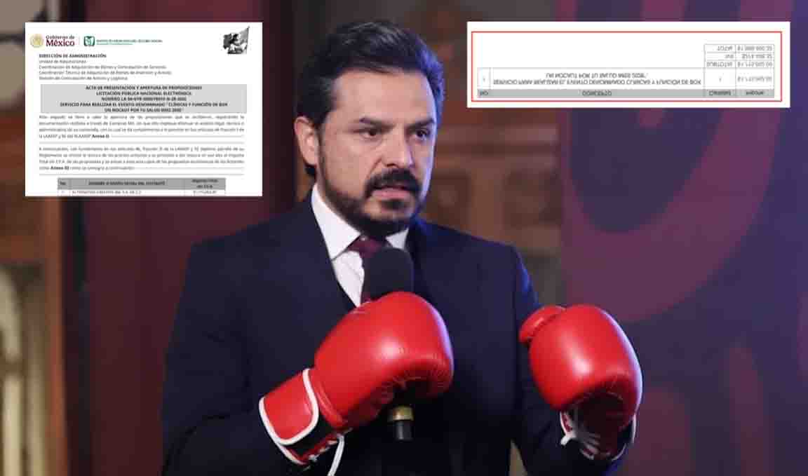 Nocaut con recursos públicos: IMSS gastará 2 MDP en función de boxeo