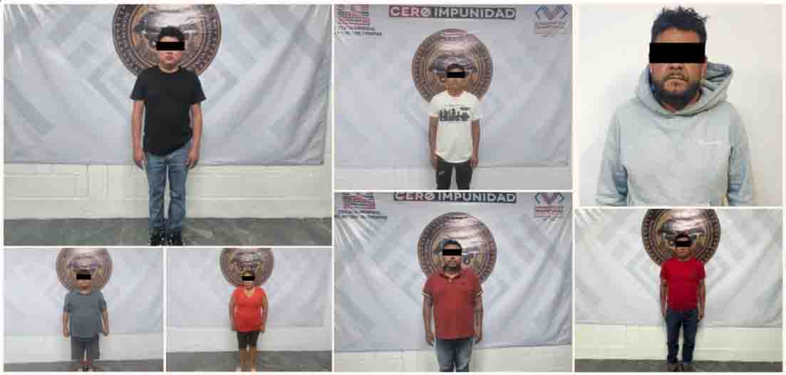 Detienen a 7 presuntos responsables del robo a cuentahabiente en plaza de Tuxtla: FGE