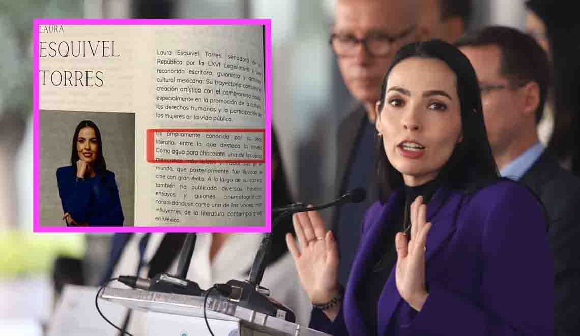 Pifia de chocolate: confunden a senadora con escritora Laura Esquivel