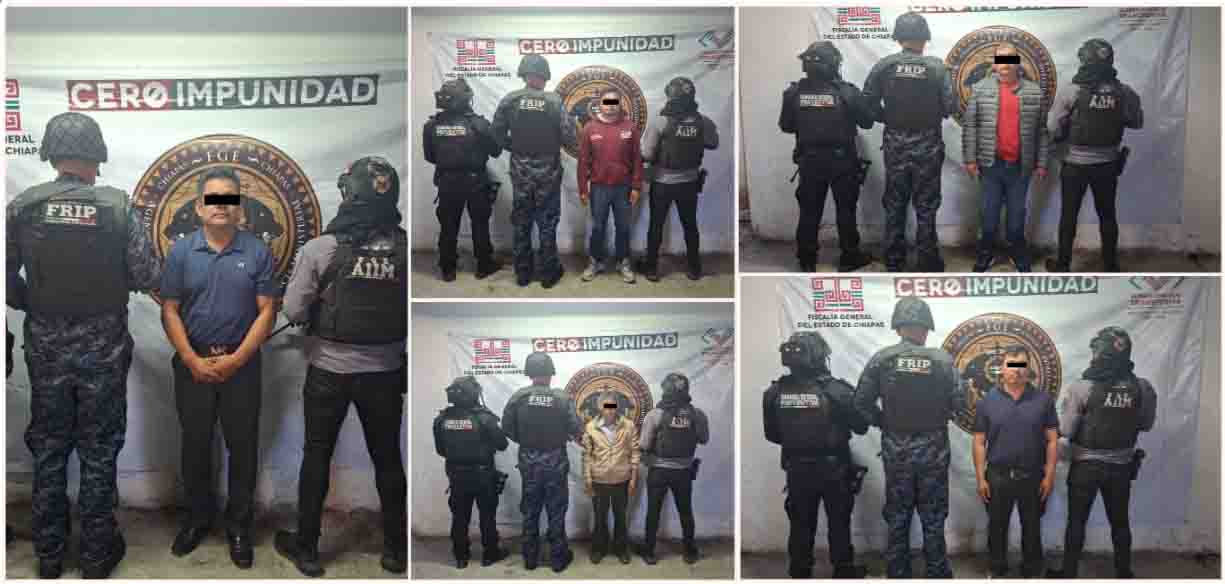 En San Cristóbal, aprehenden a cinco presuntos extorsionadores: FGE