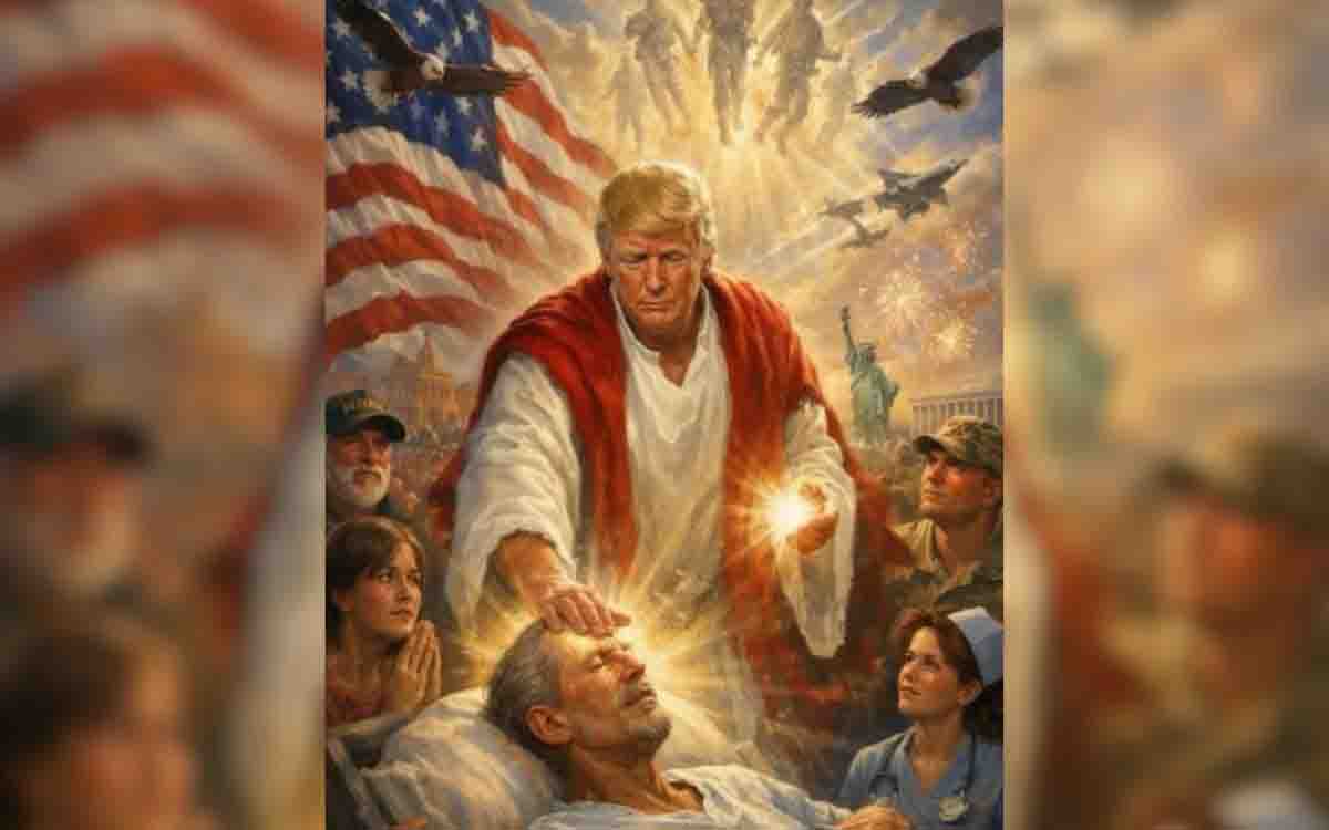 ‘Se supone que soy yo como doctor, curando a la gente’: Trump justifica su foto con IA