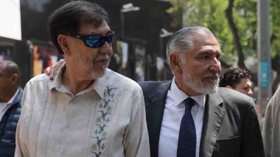 Adán Augusto y Fernández Noroña evaden cuestionamientos sobre ausencia de Inzunza en el Senado
