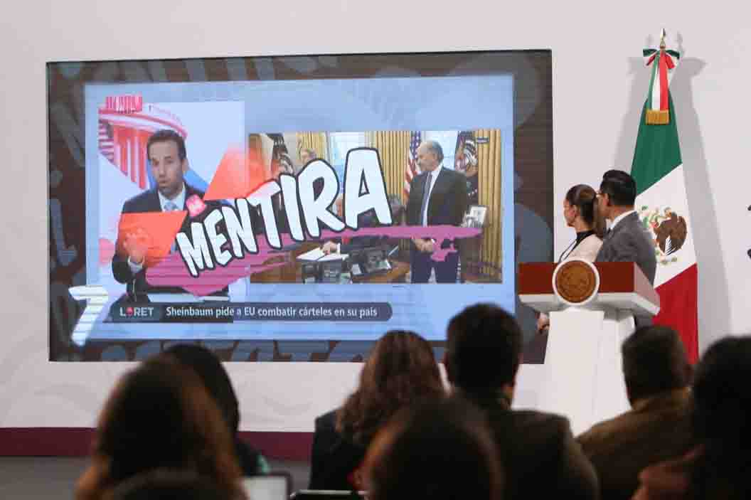 Amenaza Sheinbaum con detector de mentiras semanal a cargo de Luisa María Alcalde