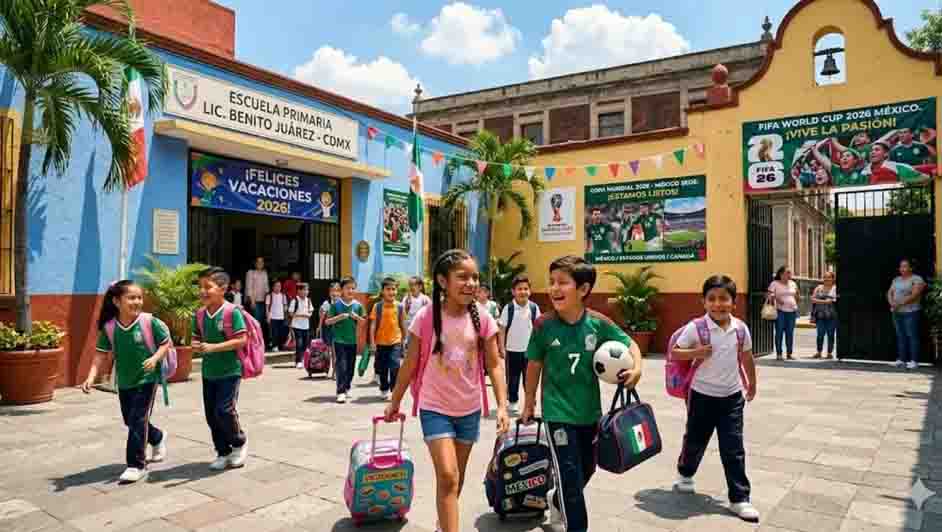 SEP adelanta fin de clases por Mundial 2026 y calor: FECHA exacta del nuevo inicio de vacaciones