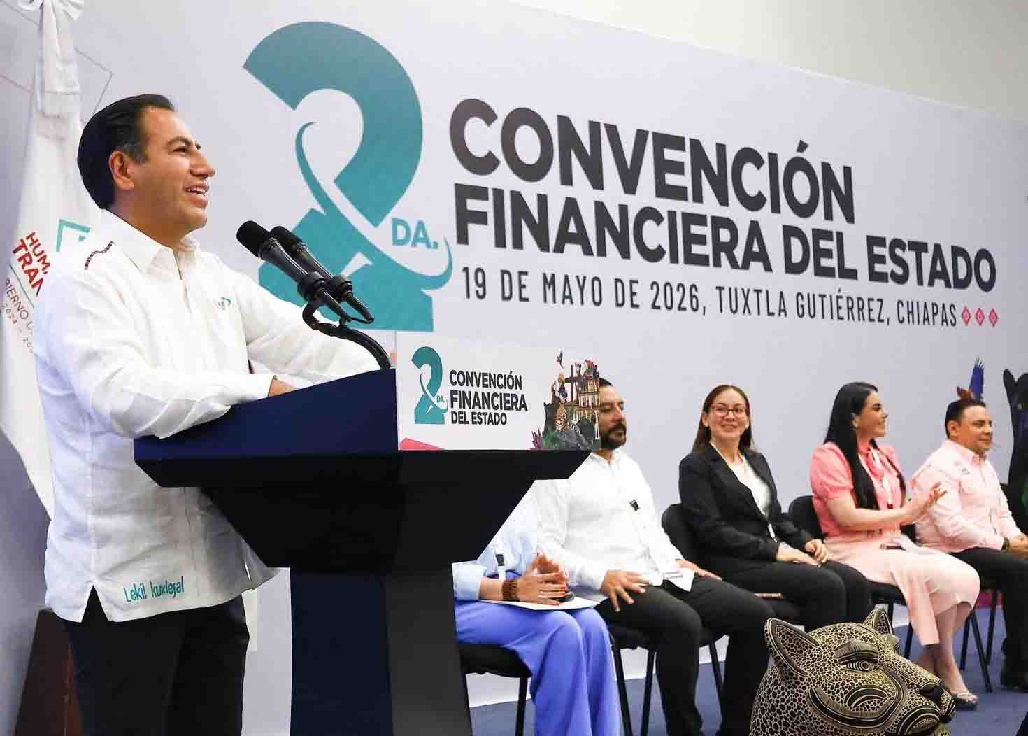 Eduardo Ramírez destaca disciplina financiera y transparencia en Chiapas