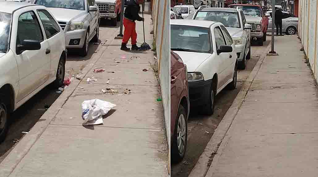 Limpia Municipal atiende de manera inmediata reporte ciudadano en el barrio de San Ramón