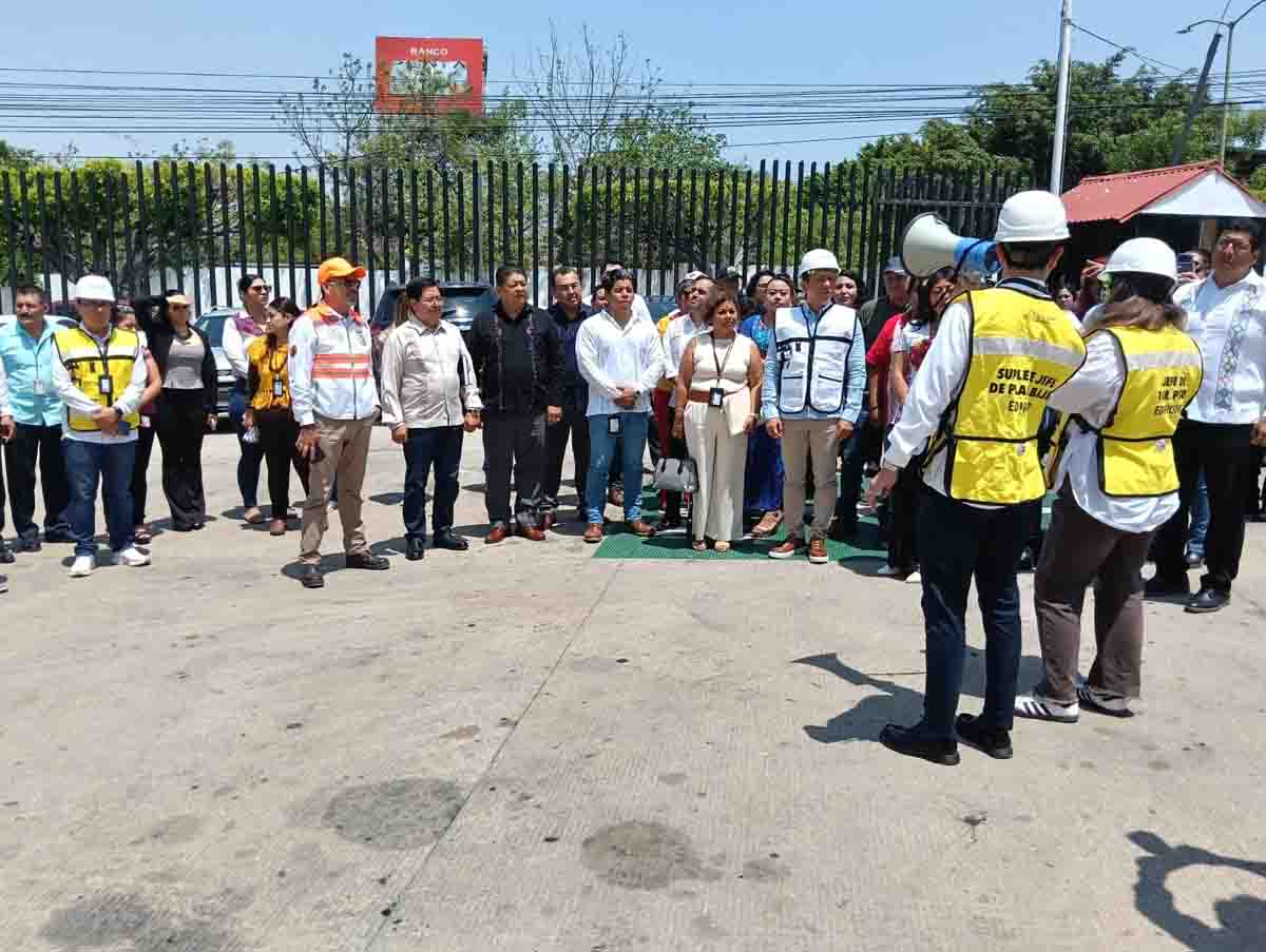 Chiapas participa en el Simulacro Nacional; 14 sismos diarios en promedio