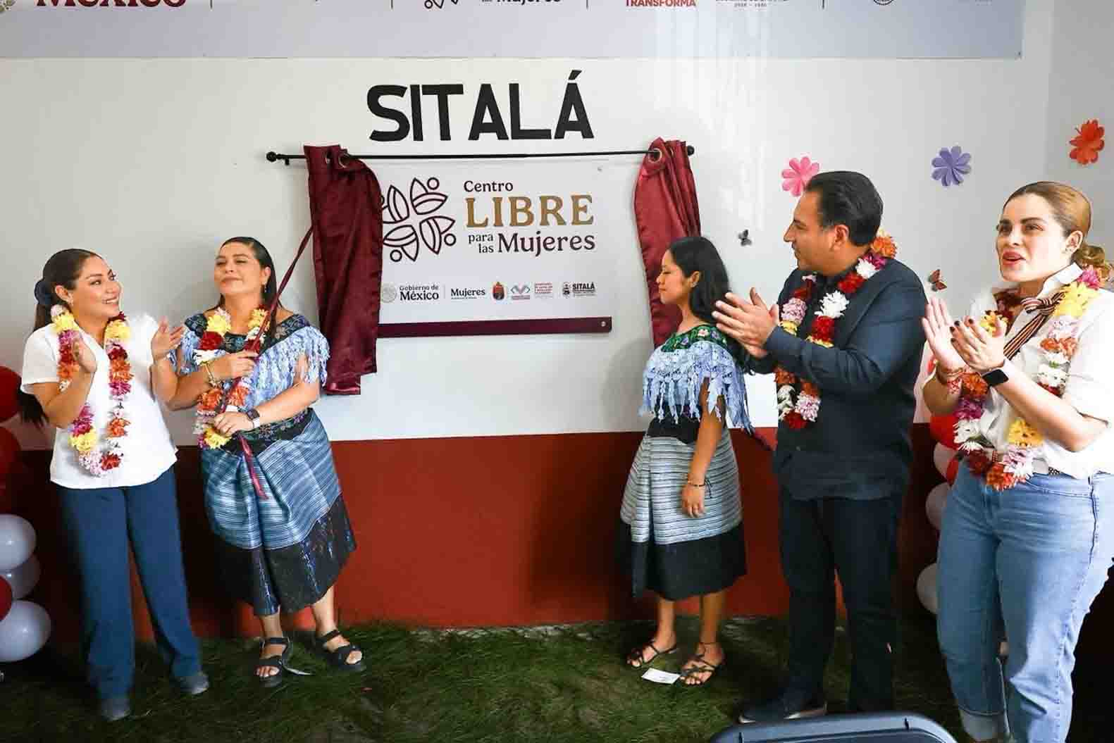 Eduardo Ramírez pone en marcha Centro LIBRE para las mujeres y fortalece infraestructura en Sitalá