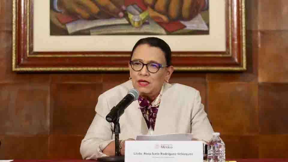 “¿Yo por qué?”: Rosa Icela Rodríguez evade responder sobre el paradero de Rocha Moya