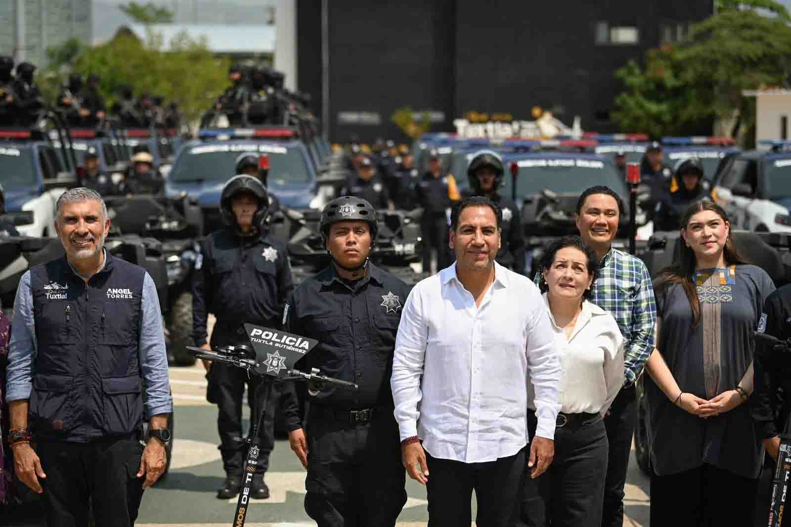 Eduardo Ramírez refrenda compromiso con la seguridad y la paz en Tuxtla Gutiérrez