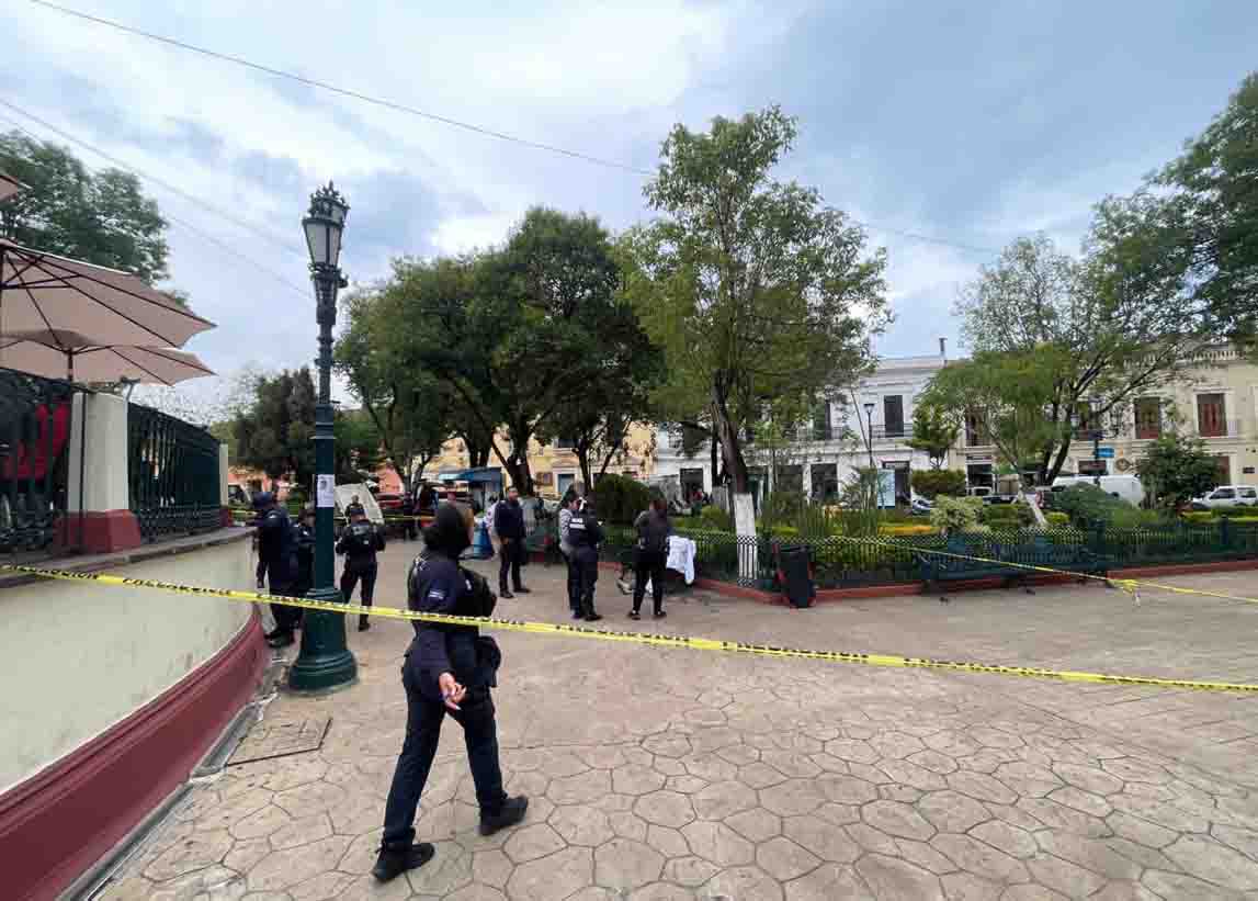 Atienden Protección Civil y Policía Municipal reporte de fallecimiento por causas naturales en el Centro de San Cristóbal