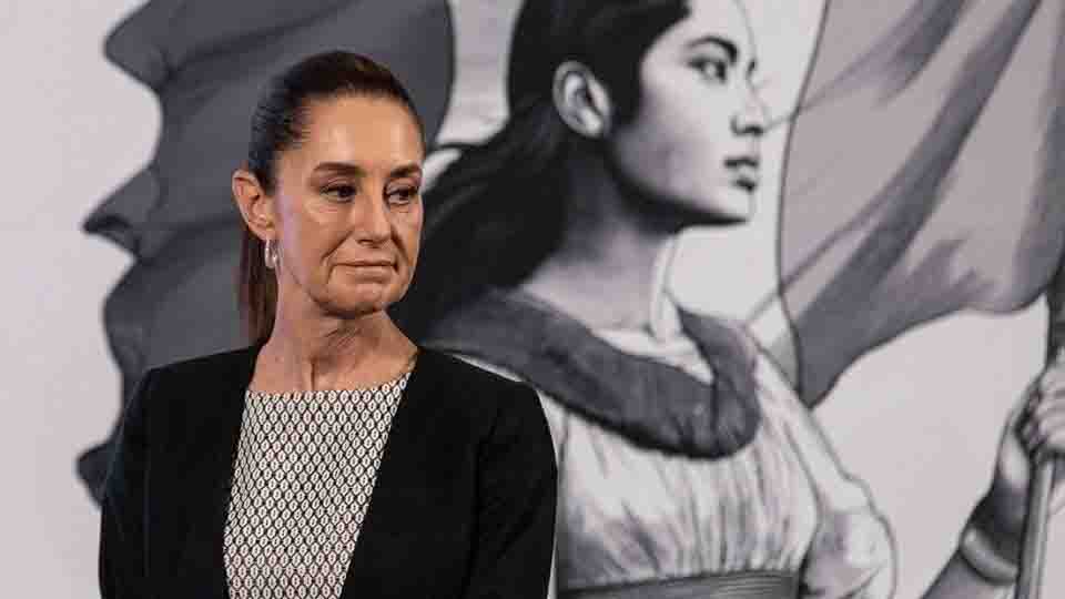 “¡Claudia mentiste!”: integrantes de la CNTE interceptan a Sheinbaum en Baja California