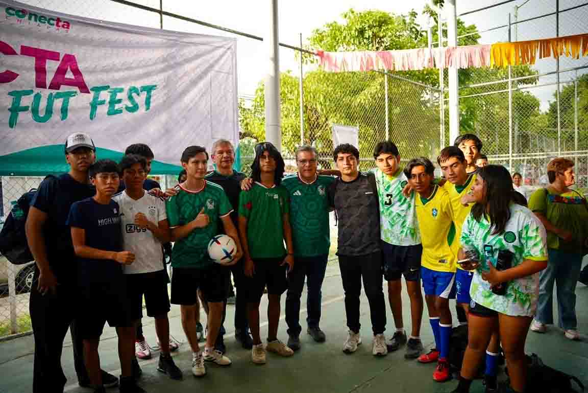 Conecta Fut Fest une a jóvenes a través del deporte: Paco Chacón