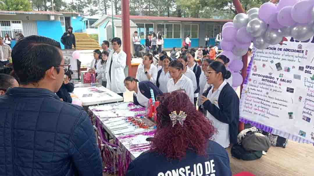 Feria de Prevención y Salud Integral fortalece la conciencia juvenil sobre riesgos de las adicciones