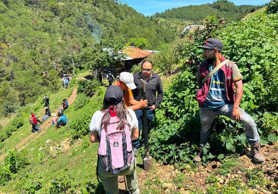 Fortalecen protección de la Reserva Quenvó mediante verificación y acciones de conservación