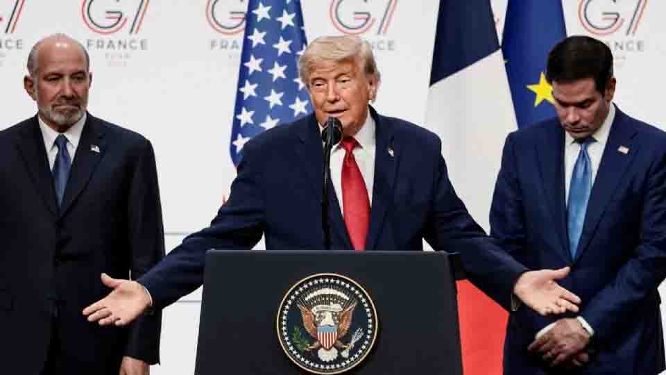 “México ha perdido el control de su país y Sheinbaum está muy asustada”, afirma Trump desde el G7