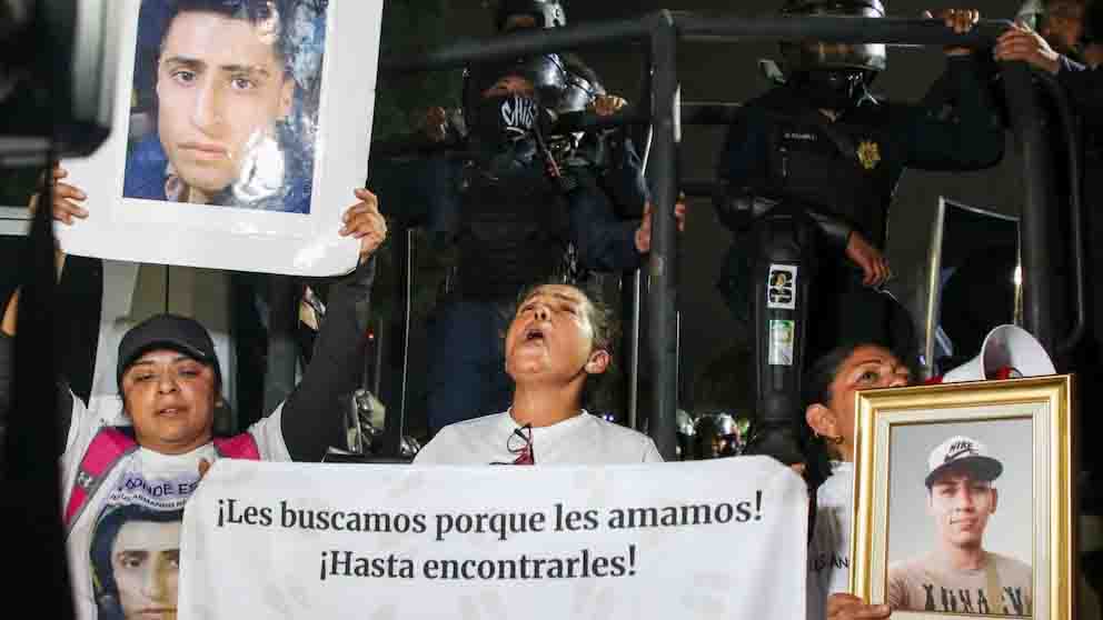 Madres Buscadoras niegan financiamiento, exigen al Gobierno frenar represión y criminalización por protestar durante el Mundial