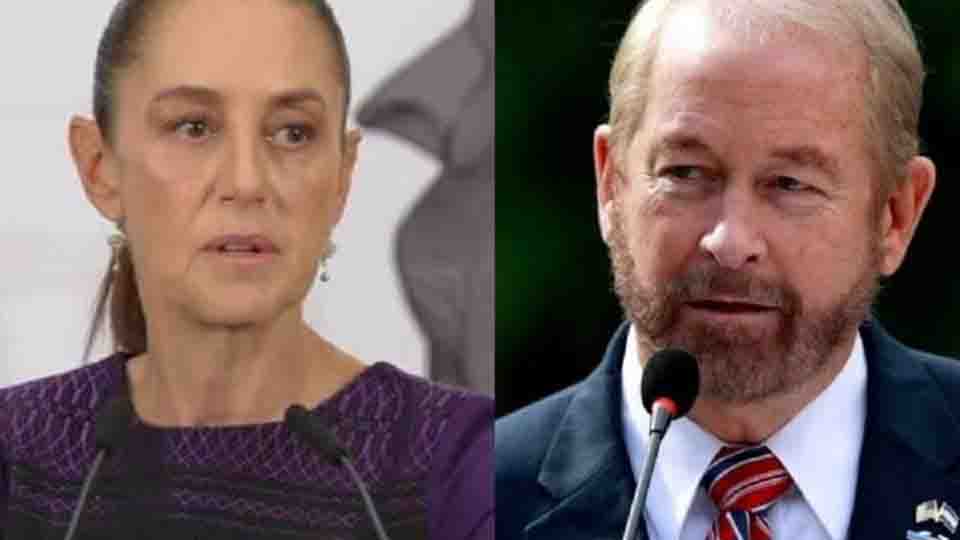 Sheinbaum pide a embajador de EU respetar asuntos internos de México