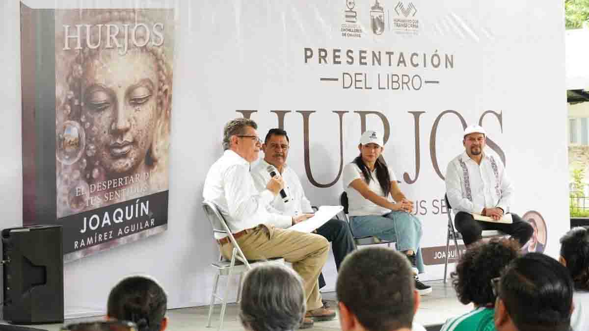 Presentan en Cobach libro Hurjos