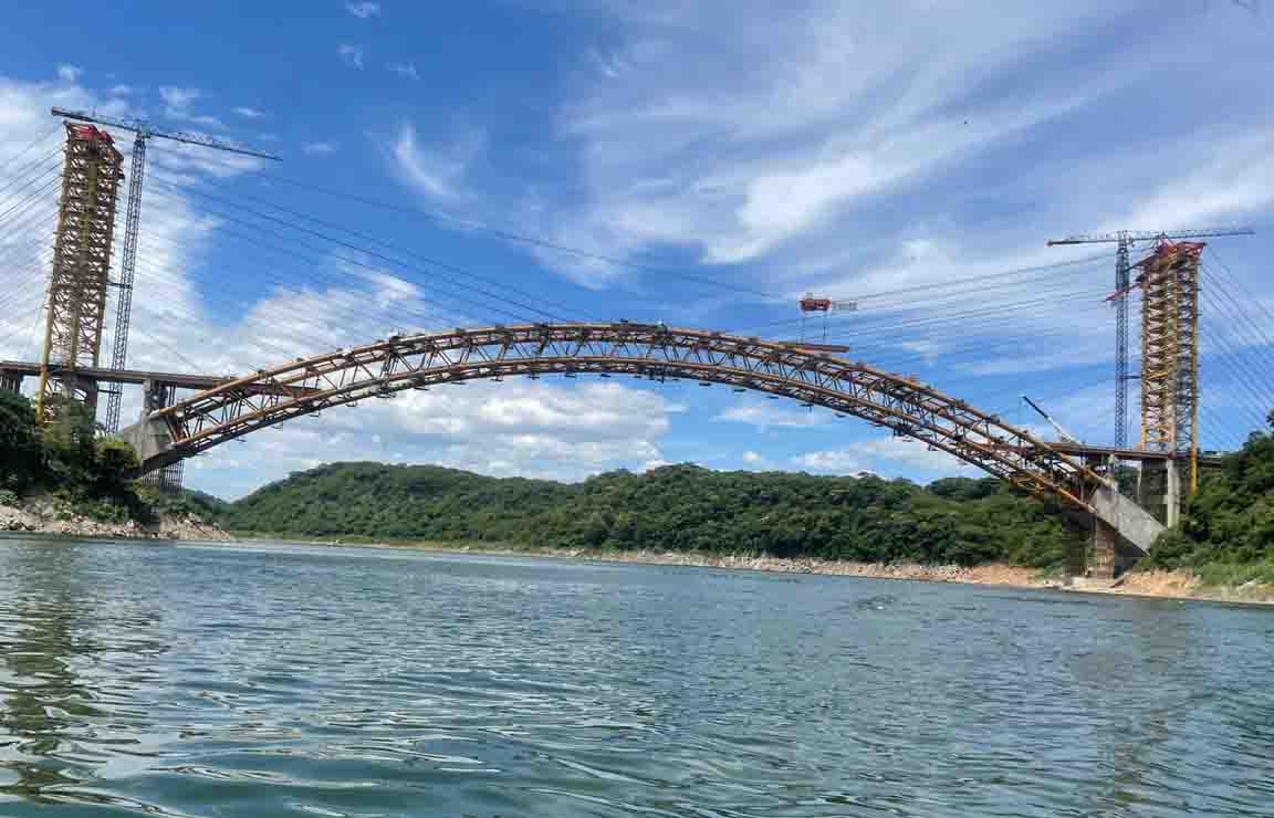 PUENTE RIZO DE ORO, MARAVILLA DE LA INGENIERÍA MEXICANA, REGISTRA AVANCE DE 91 POR CIENTO