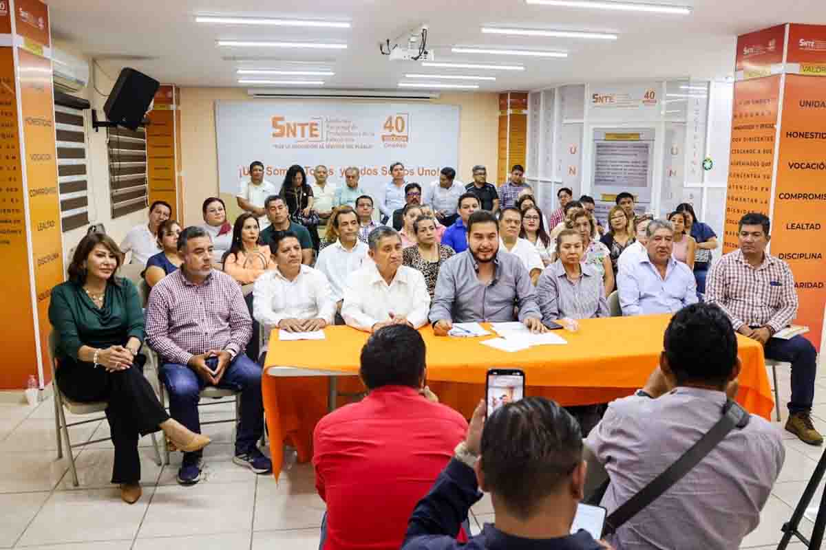 Sección 40 del SNTE destaca avances laborales