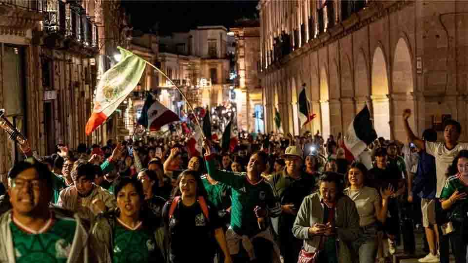 Secretario de Jóvenes de Morena en Zacatecas golpea a una mujer durante festejo de la Selección Mexicana