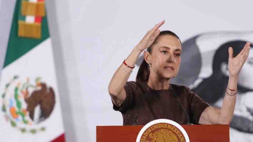 “No somos Díaz Ordaz”: Sheinbaum acusa “provocación” tras protestas de la CNTE y afirma que hay diálogo, pero se niega a reunirse con ellos