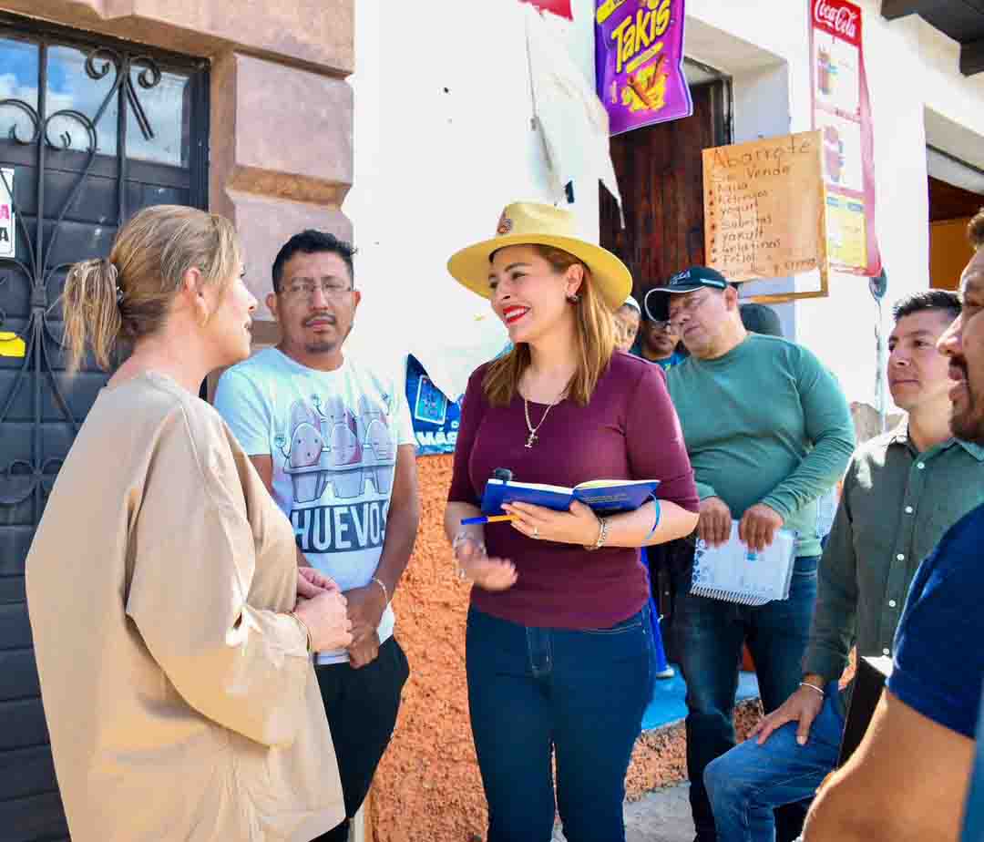 Alcaldesa Fabiola Ricci fortalece el diálogo ciudadano en el histórico Barrio de Mexicanos